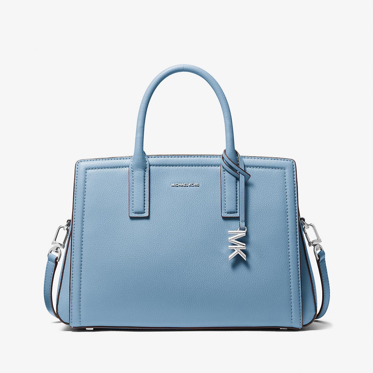 Laila Medium Leather Satchel