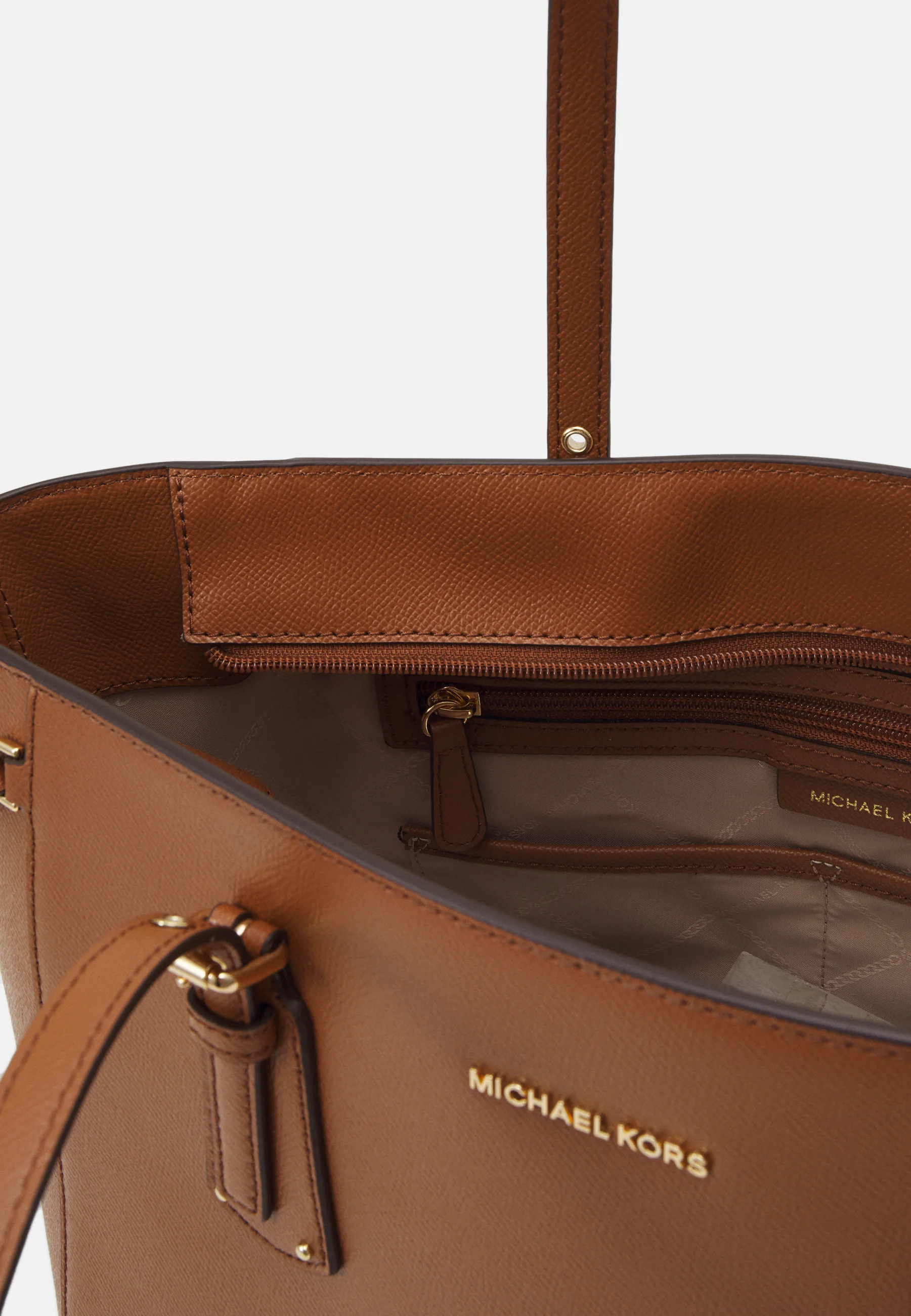 MICHthtAEL Micththael Kors VOYAGER TOTE - Handtasche - Luggage