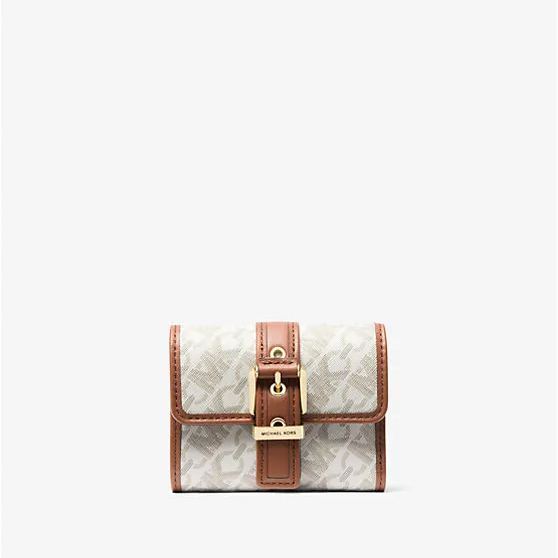 Colby Small Empire Monogram Tri-Fold Wallet