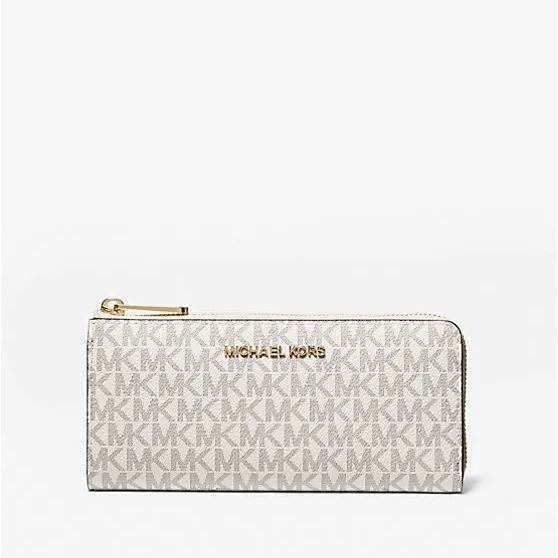 Jet Set Travel Large Logo Quarter-Zip Wallet