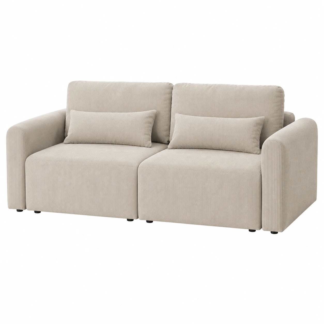 Sofa modular minimalista beige crema-zenithfurni