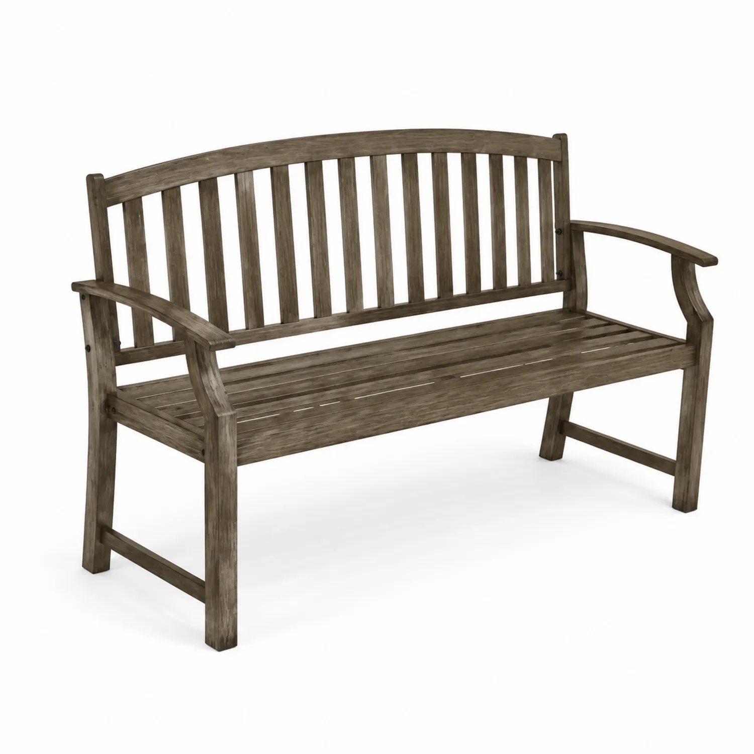 Banco de Madera de Eucalipto para Exterior Marrón