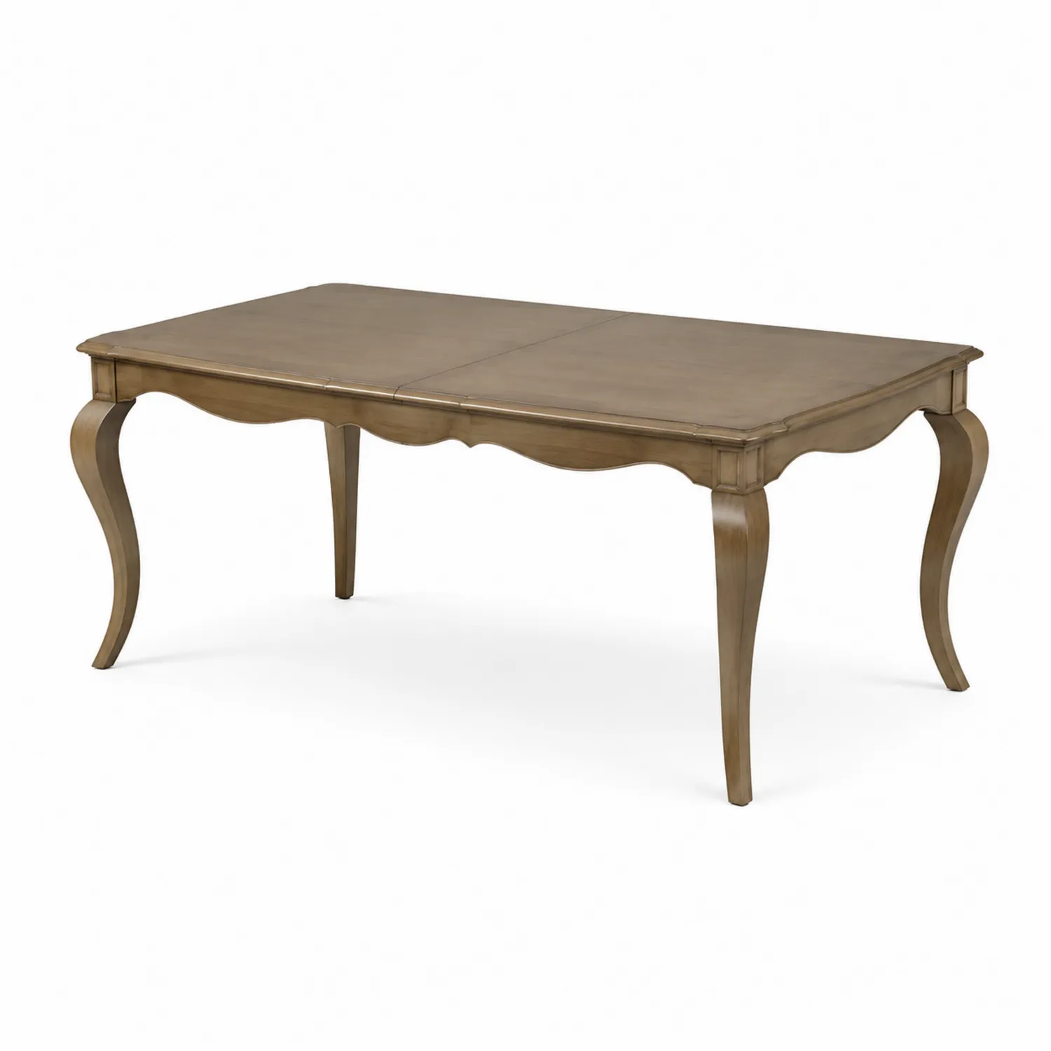 Mesa de comedor de madera de roble marrón 150x90 cm