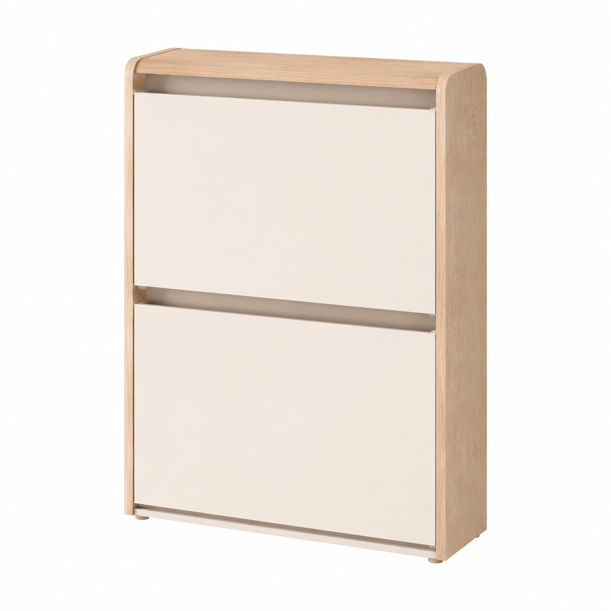 Zapatero Moderno Beige y Roble-vivamobel