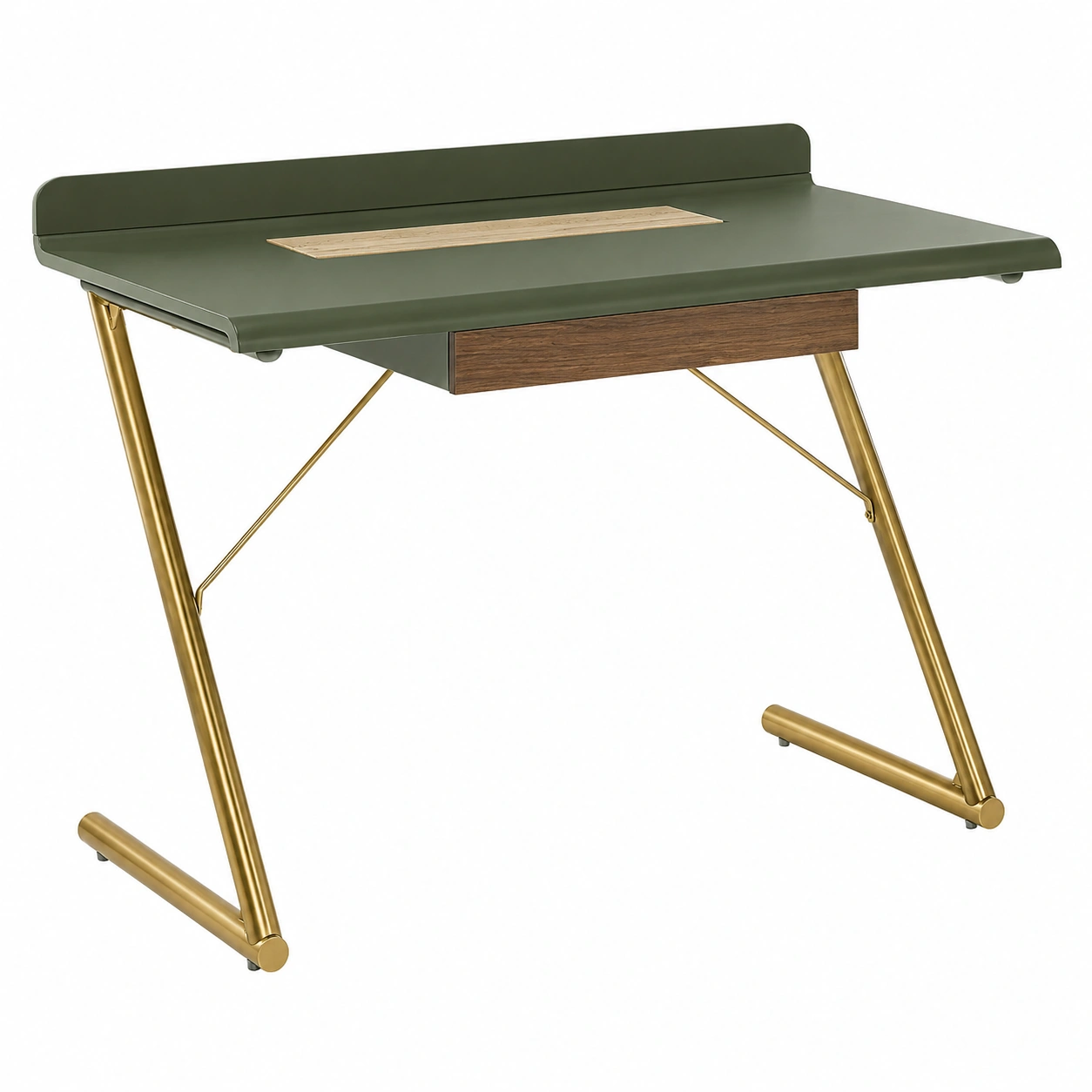 Escritorio moderno Verde oliva-nordicaurahome