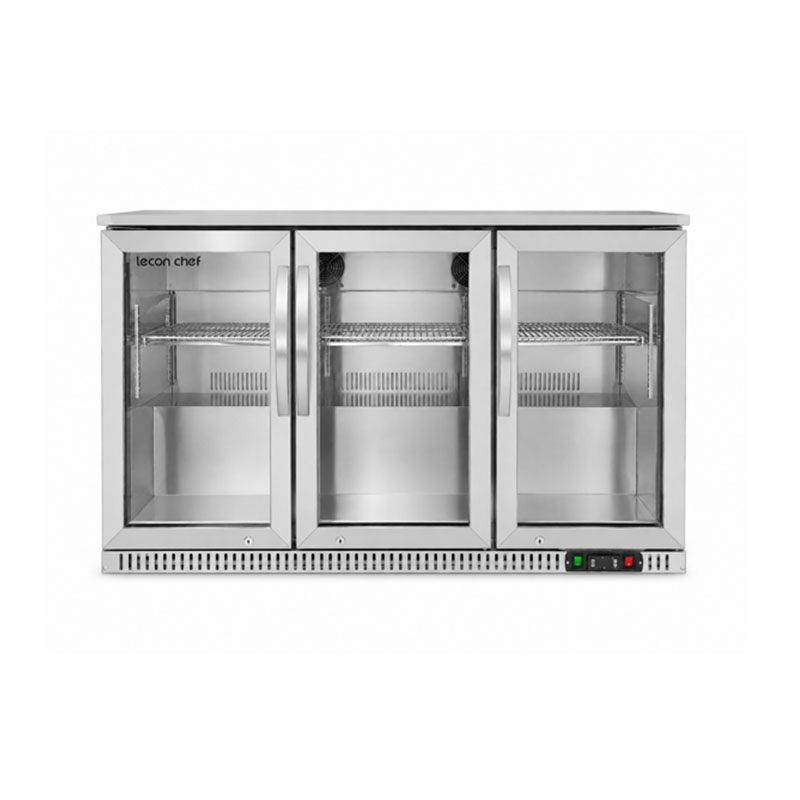 lecon chef 53 Inch 11.5 cu.ft Beverage Refrigerator with 3 Hinged Glass Door