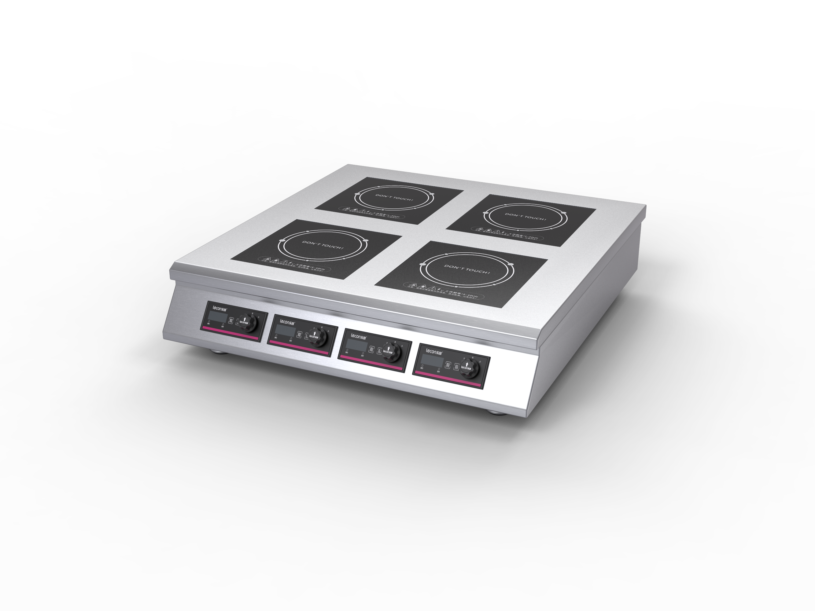 Four-burner tabletop induction cooker