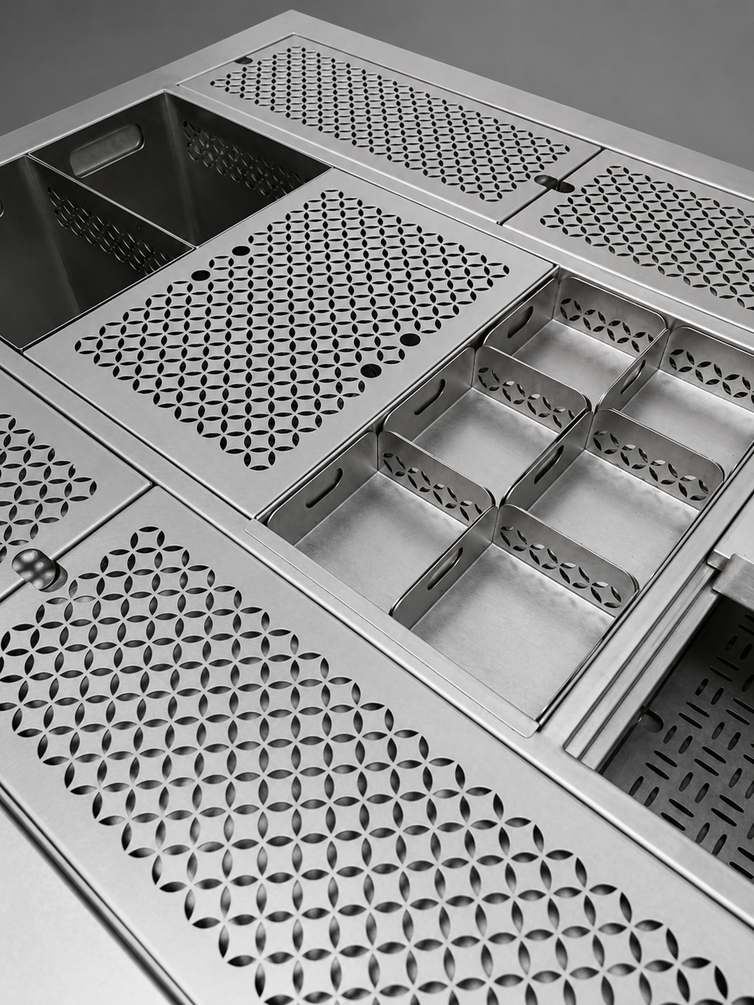 304 Stainless Steel Premium Cocktail Bar Station