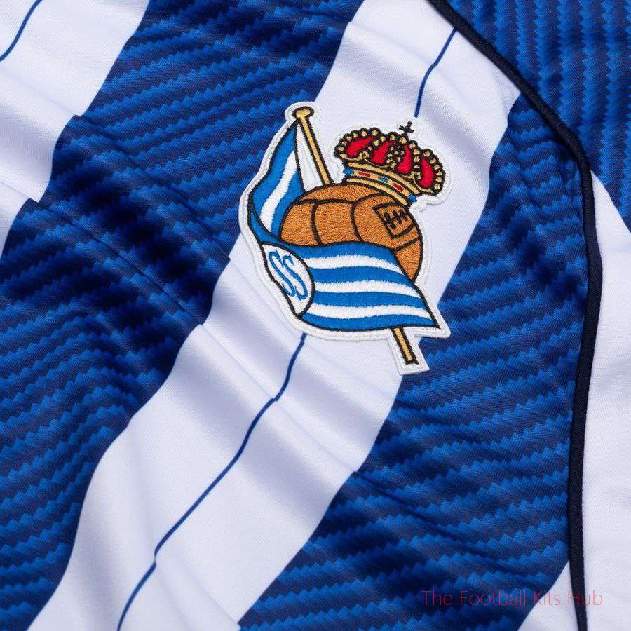 Dynamic Real Sociedad Home Shirt 2025/26 Sports Garment-Unisoccer Shop