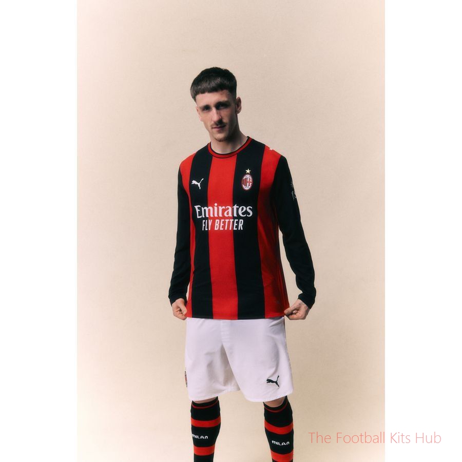 Advanced Milan 202627 Long Sleeve Home Shirt 2026/27 Garment-Unisoccer Shop