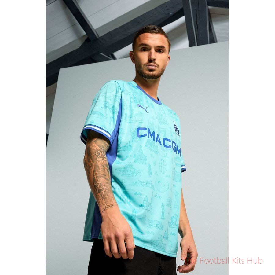 Dynamic Marseille 4Th Shirt 2025/26 Sports Release-Unisoccer Shop