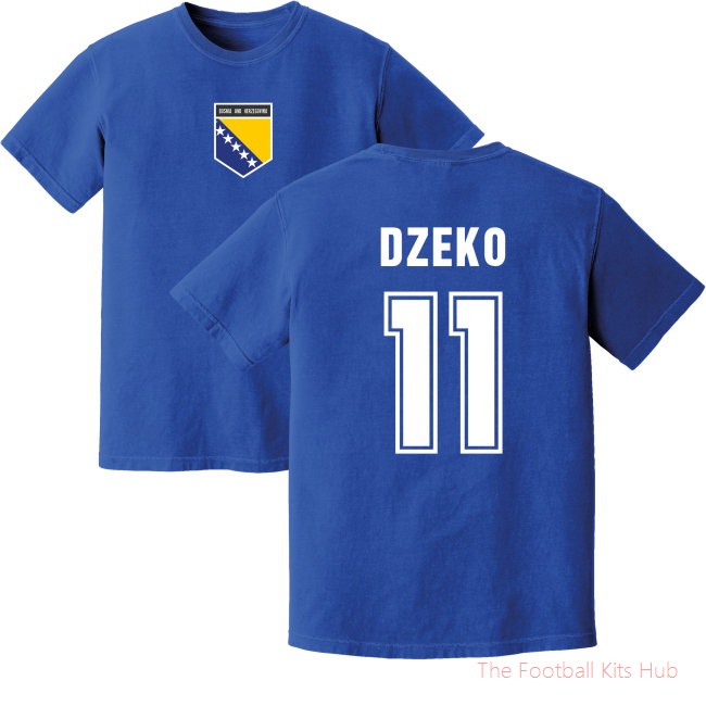 Advanced Dzeko Bosnia Shirt Sports Garment-Unisoccer Shop