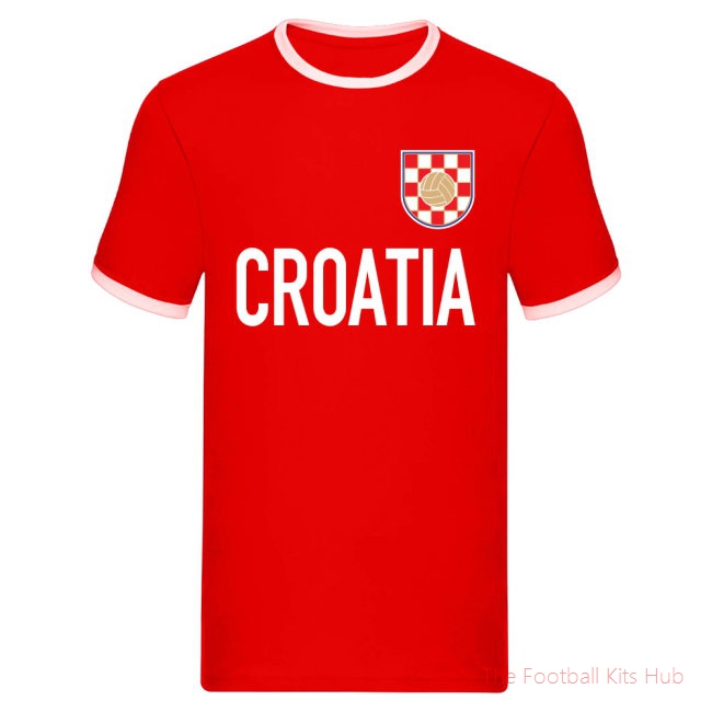 Supreme Croatia Logo Tee Sports Garment-Unisoccer Shop