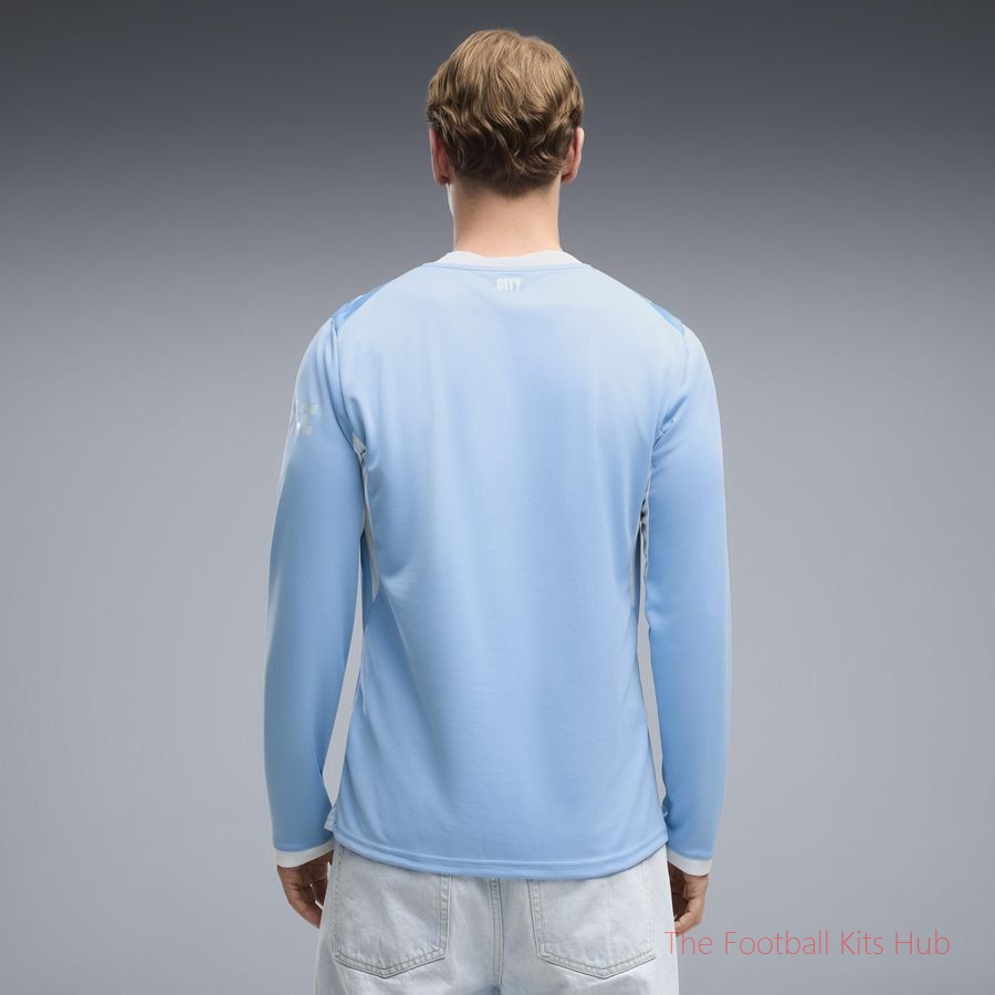 Vibrant Manchester City Long Sleeve Home Shirt 2026/27 Release-Unisoccer Shop