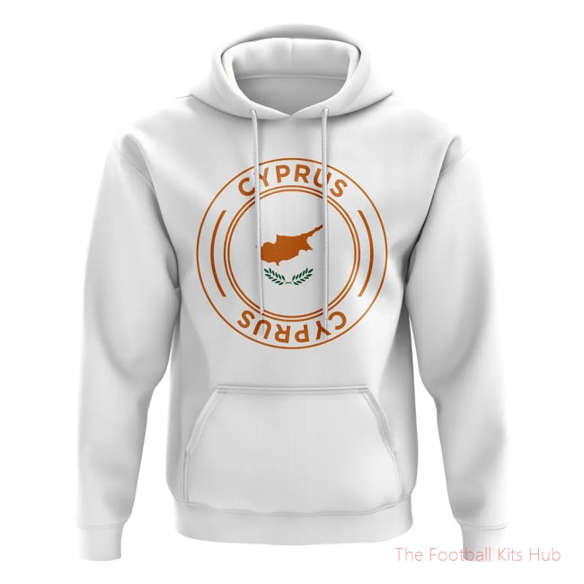 Vibrant Cyprus Football Hoodie Sports Garment-Unisoccer Shop