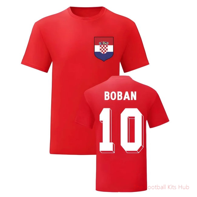 Vibrant Zvonimir Boban Tee Sports Edition-Unisoccer Shop