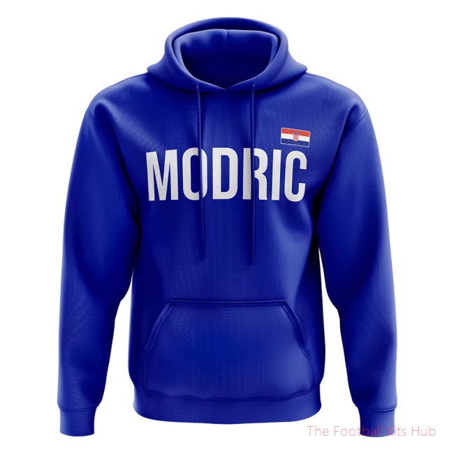 Vibrant Luka Modric Hoodie Sports Selection-Unisoccer Shop