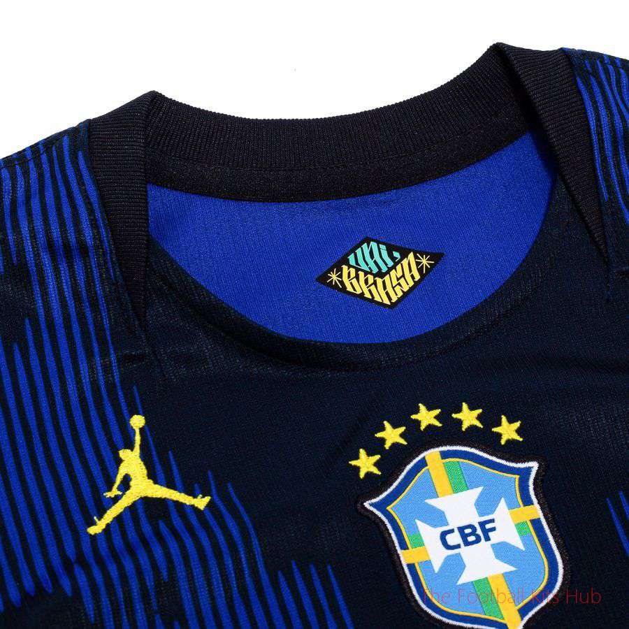Elite Brazil World Kids Your Name World Cup 2026 Away Shirt Collection-Unisoccer Shop