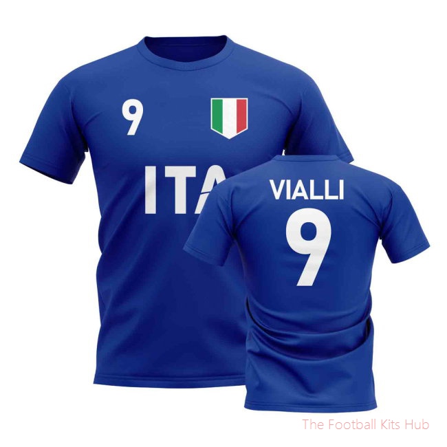 Dynamic Gianluca Vialli T-Shirt Sports Release-Unisoccer Shop