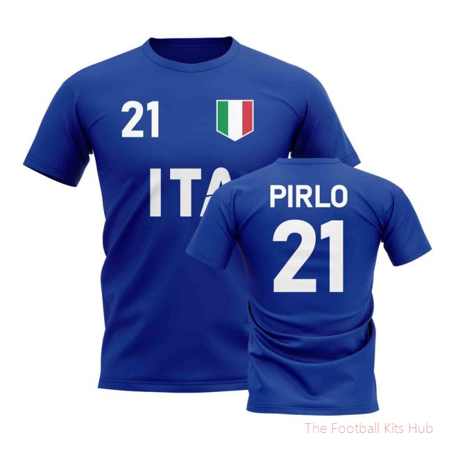 Premium Andrea Pirlo T-Shirt Sports Edition-Unisoccer Shop