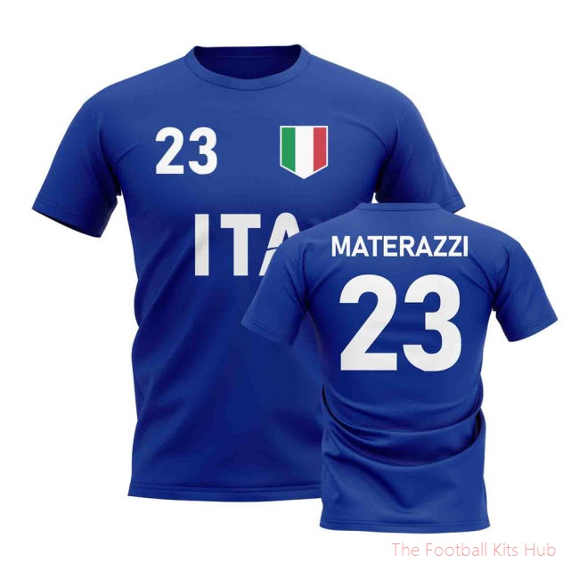 Supreme Marco Materazzi T-Shirt Sports Release-Unisoccer Shop