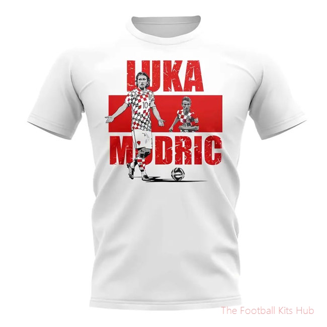 Dynamic Luka Modric T-Shirt Sports Edition-Unisoccer Shop