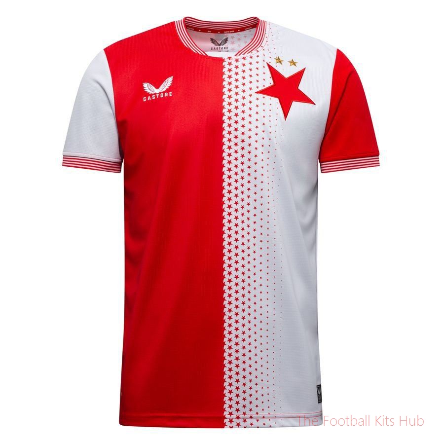 Premier Slavia Prag Home Shirt 2025/26 Sports Garment-Unisoccer Shop