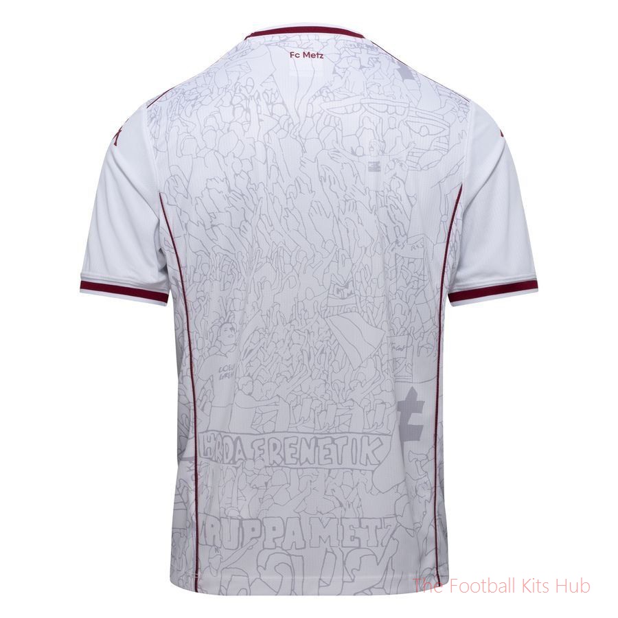 Vibrant Metz 202526 Away Shirt 2025/26 Sports Selection-Unisoccer Shop