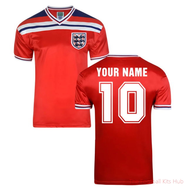 Advanced Score Draw Your Name World Cup 1982 Away Shirt Garment-Unisoccer Shop