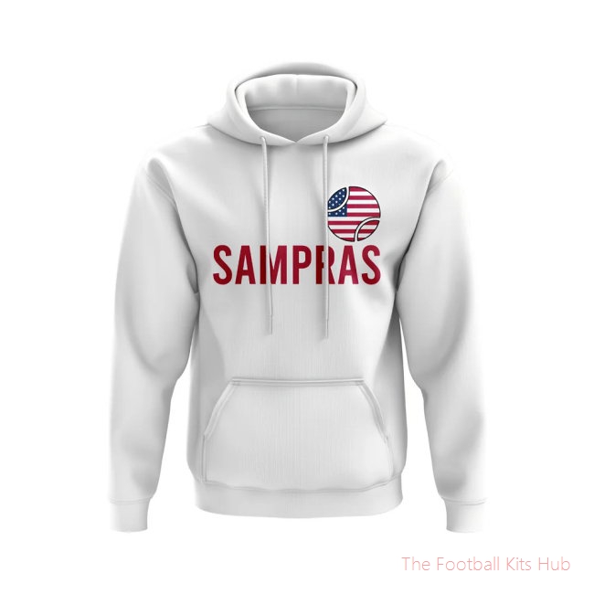 Vibrant Pete Sampras Hoodie Sports Selection-Unisoccer Shop