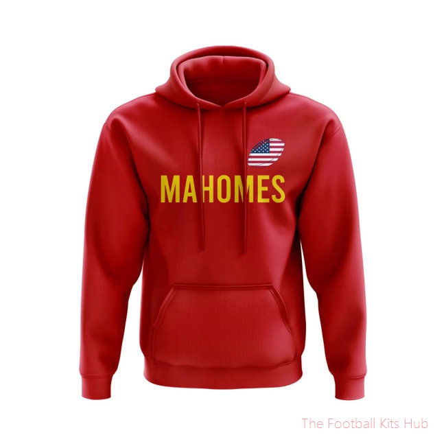 Vibrant Patrick Mahomes Home Hoodie Sports Collection-Unisoccer Shop