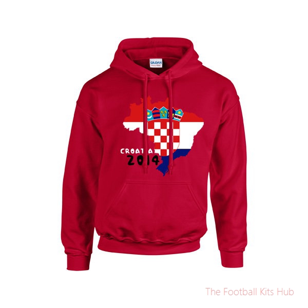 Elite Croatia Country Kids Hoodie 2014 Sports Garment-Unisoccer Shop