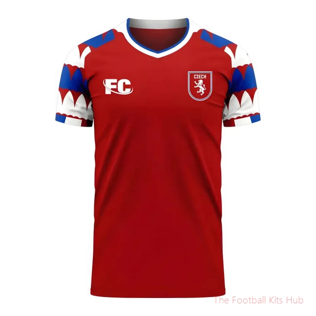 Premium Czech Republic Women'S Home Shirt 2020/21 Release-Unisoccer Shop