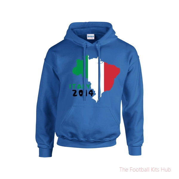 Vibrant Italy Country Kids Hoodie 2014 Sports Garment-Unisoccer Shop