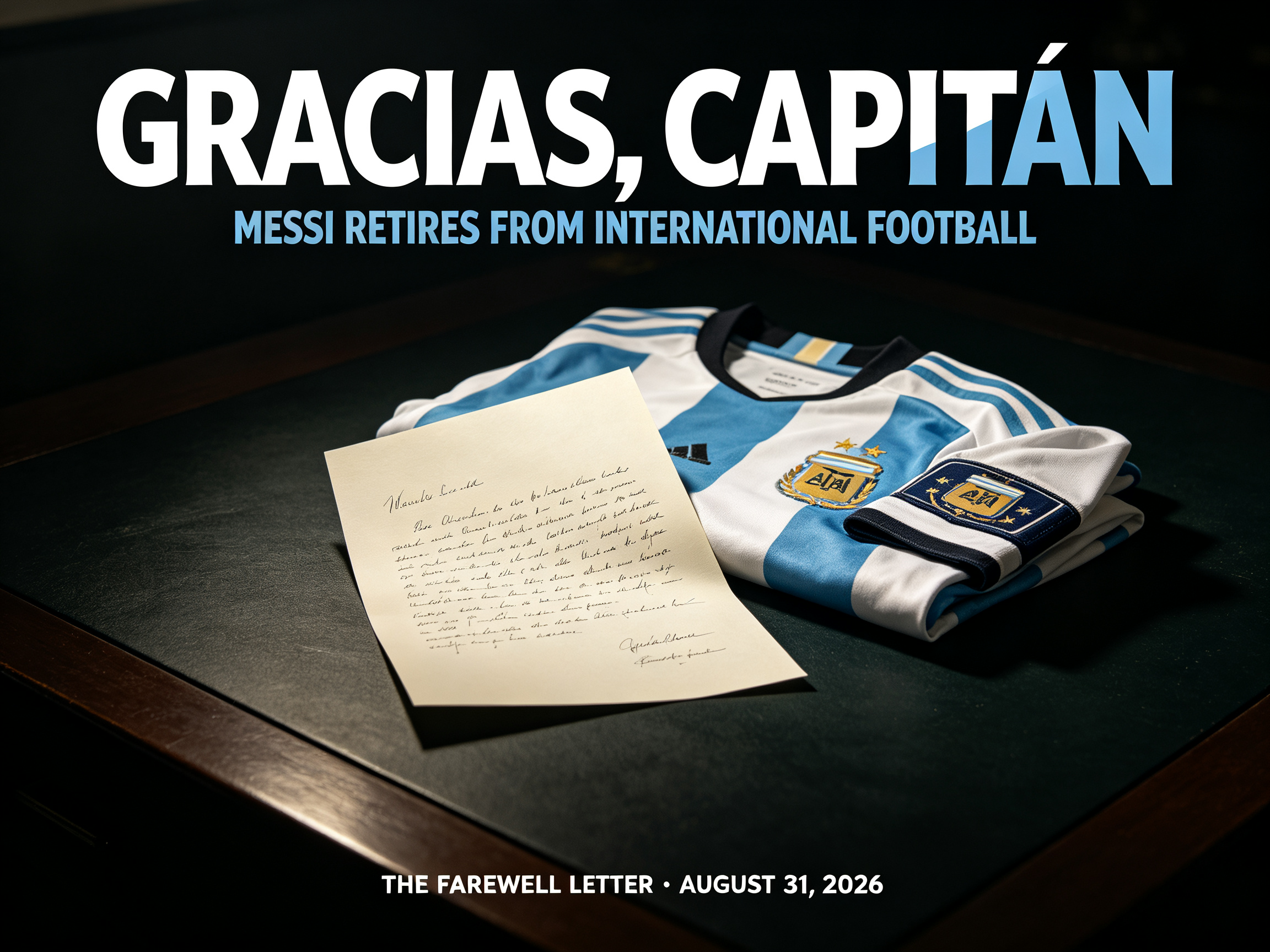 Gracias, Capitán: Lionel Messi Retires From International Football & The Shirts That Tell His Story