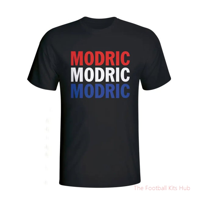 Supreme Luka Modric Black Kids T-Shirt Sports Selection-Unisoccer Shop