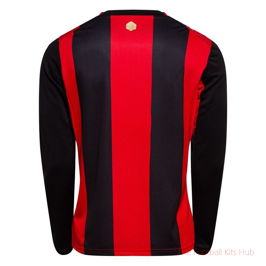 Vibrant Milan 202627 Long Sleeve Home Shirt 2026/27 Garment-Unisoccer Shop