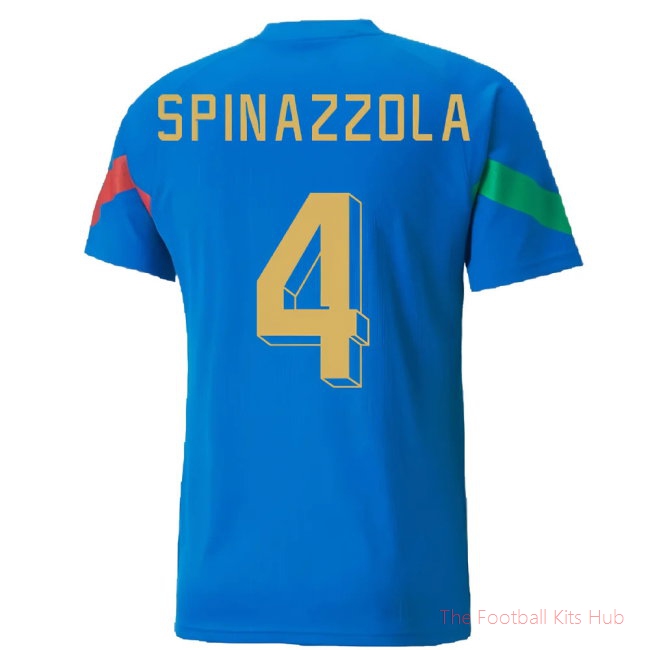 Premier Italy Player Spinazzola 4 Shirt 2022/23 Collection-Unisoccer Shop