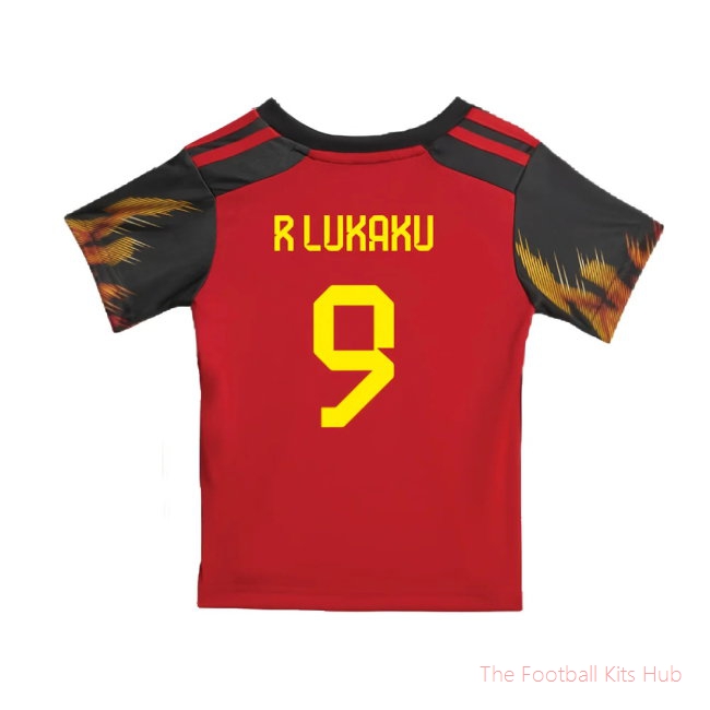 Supreme Belgium Baby Lukaku 9 Home Shirt 2022/23 Selection-Unisoccer Shop