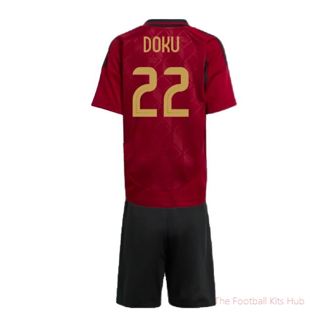 Dynamic Belgium Mini Doku 22 Home Shirt 2024/25 Release-Unisoccer Shop