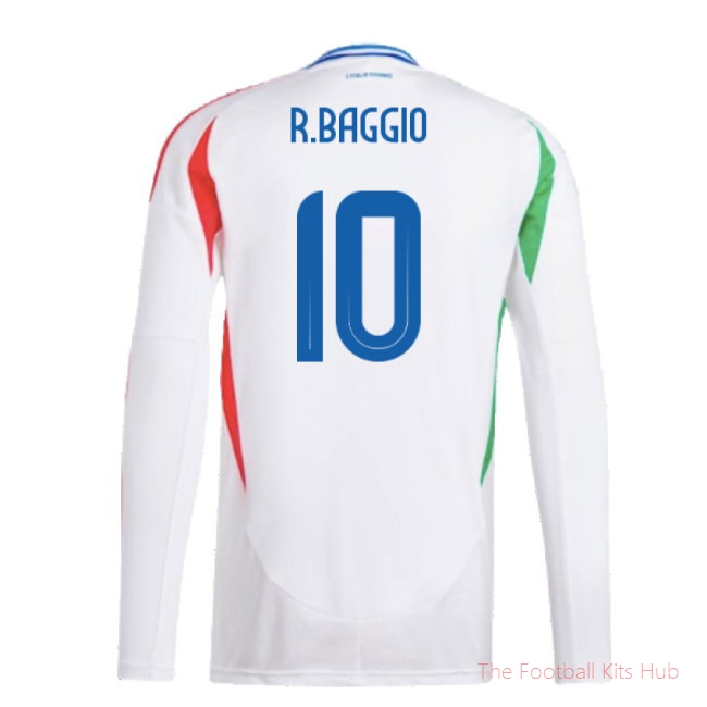 Supreme Italy Long Baggio 10 Away Shirt 2024/25 Garment-Unisoccer Shop