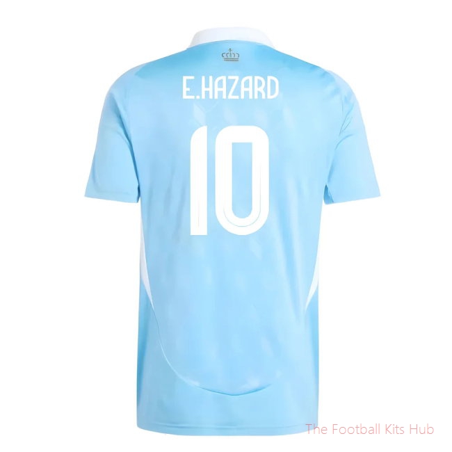 Elite Belgium E Hazard 10 Away Shirt 2024/25 Sports Edition-Unisoccer Shop