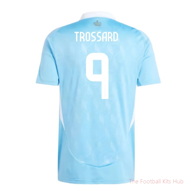 Supreme Belgium Trossard 9 Away Shirt 2024/25 Sports Garment-Unisoccer Shop