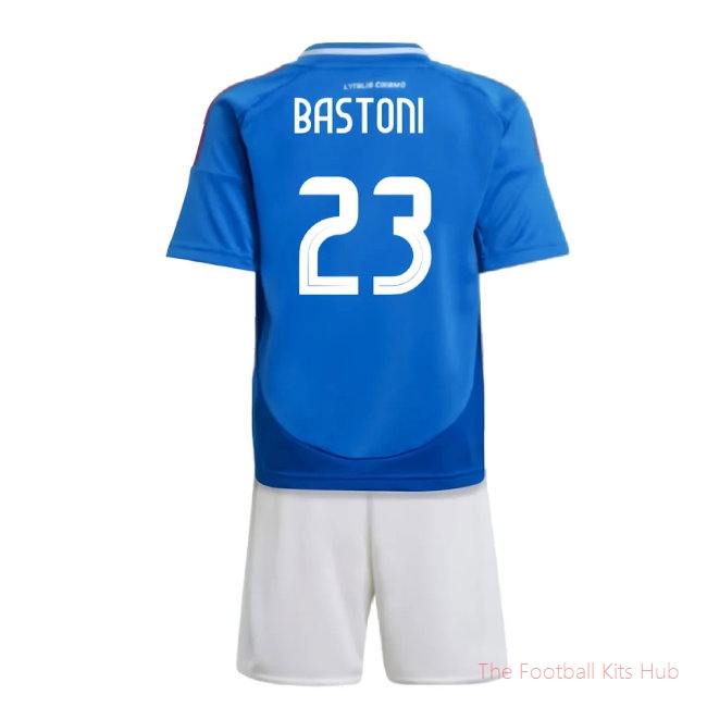 Advanced Italy Mini Bastoni 23 Home Shirt 2024/25 Edition-Unisoccer Shop