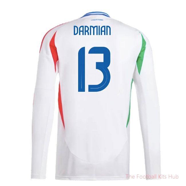 Premium Italy Long Darmian 13 Away Shirt 2024/25 Selection-Unisoccer Shop