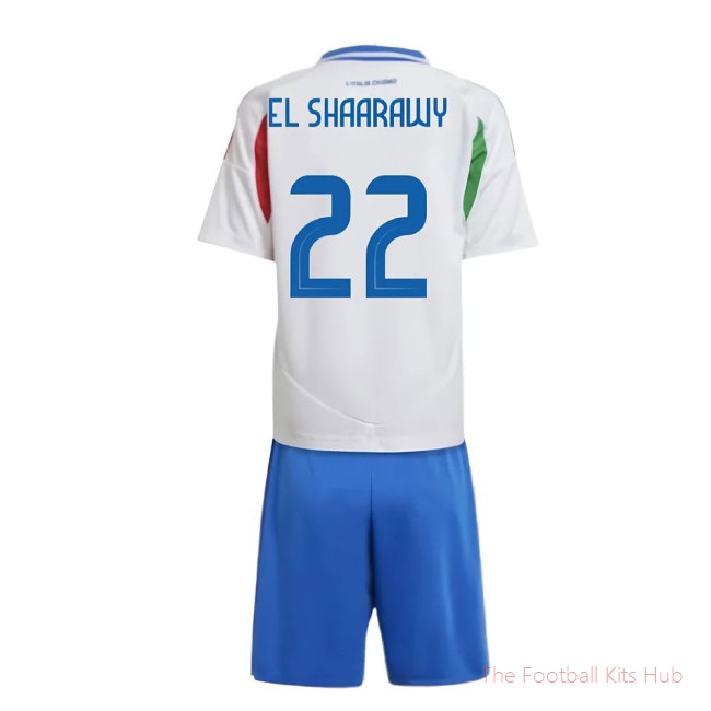 Premium Italy Mini Shaarawy 22 Away Shirt 2024/25 Selection-Unisoccer Shop