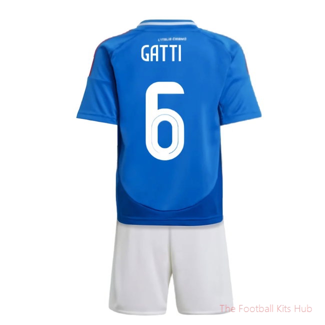 Advanced Italy Mini Gatti 6 Home Shirt 2024/25 Sports Release-Unisoccer Shop
