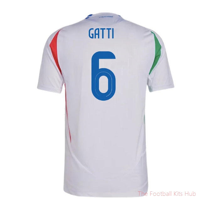 Dynamic Italy Gatti 6 Away Shirt 2024/25 Edition-Unisoccer Shop