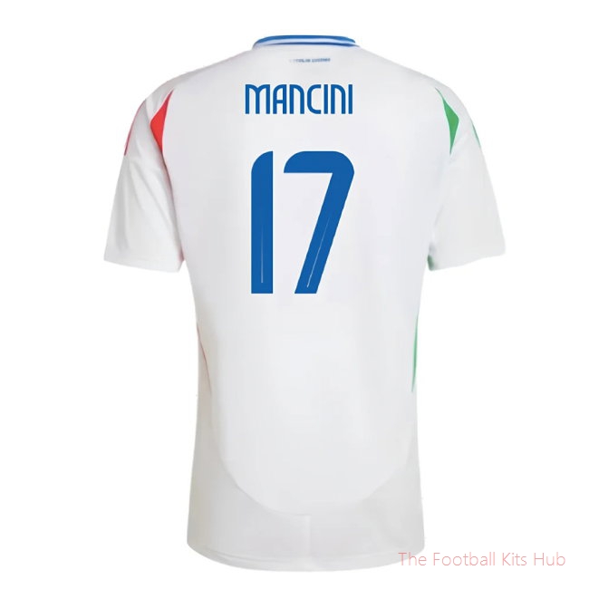 Premium Italy Mancini 17 Away Shirt 2024/25 Sports Release-Unisoccer Shop