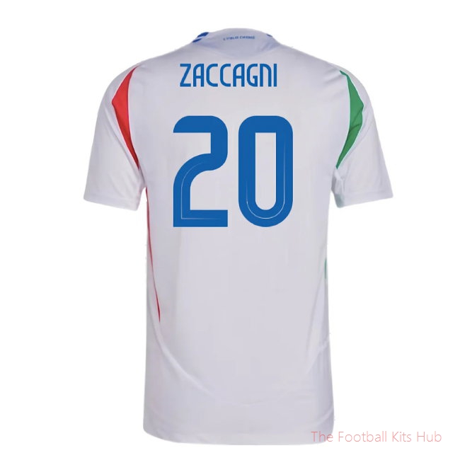Premium Italy Zaccagni 20 Away Shirt 2024/25 Edition-Unisoccer Shop